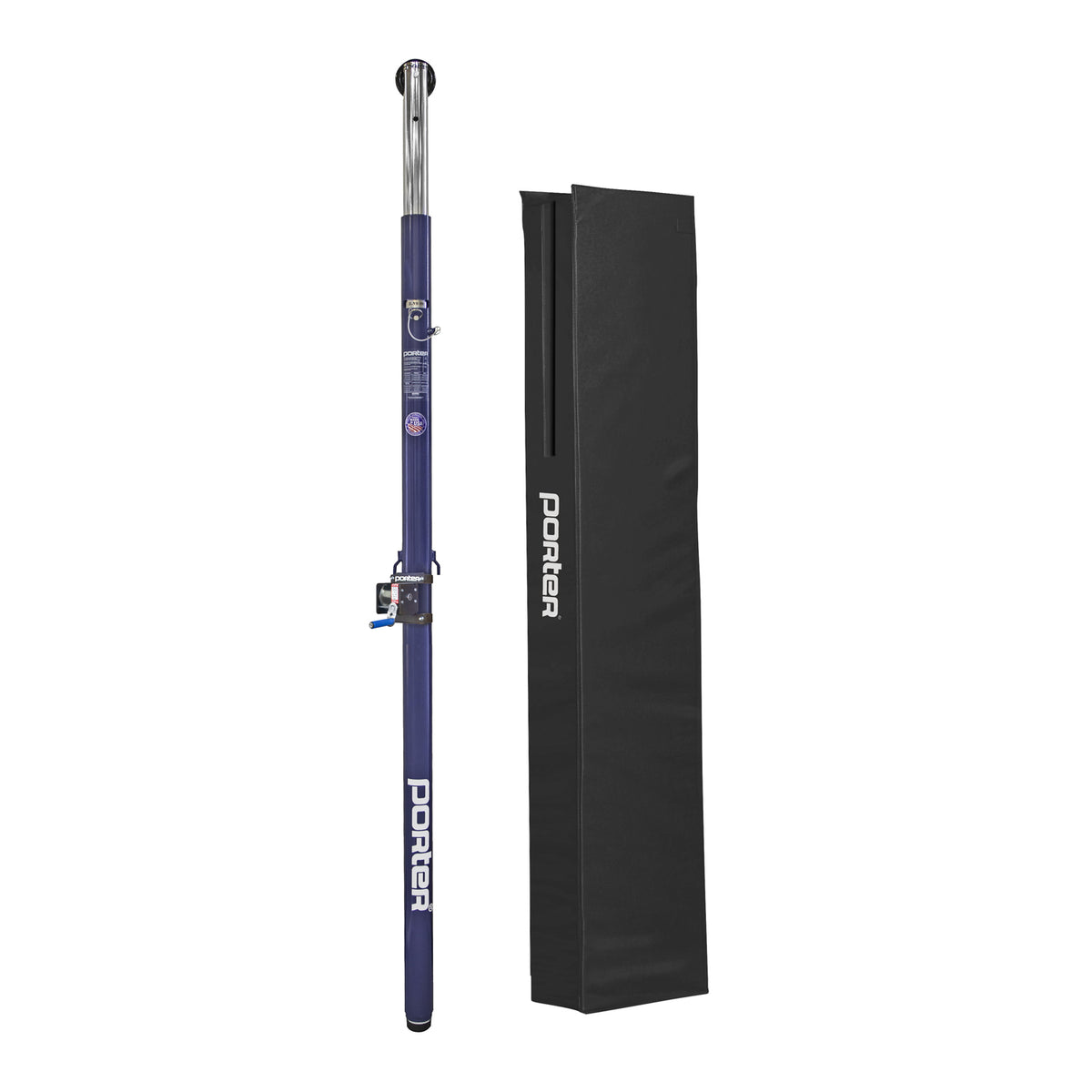 Porter Athletic Powr Steel Vb Center Standard With Pad Black, Graphics