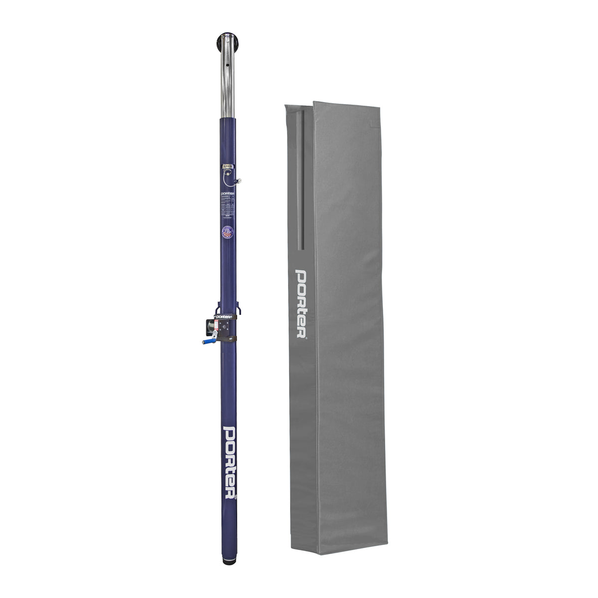 Porter Athletic Powr Steel Vb Center Standard With Pad Gray, Graphics