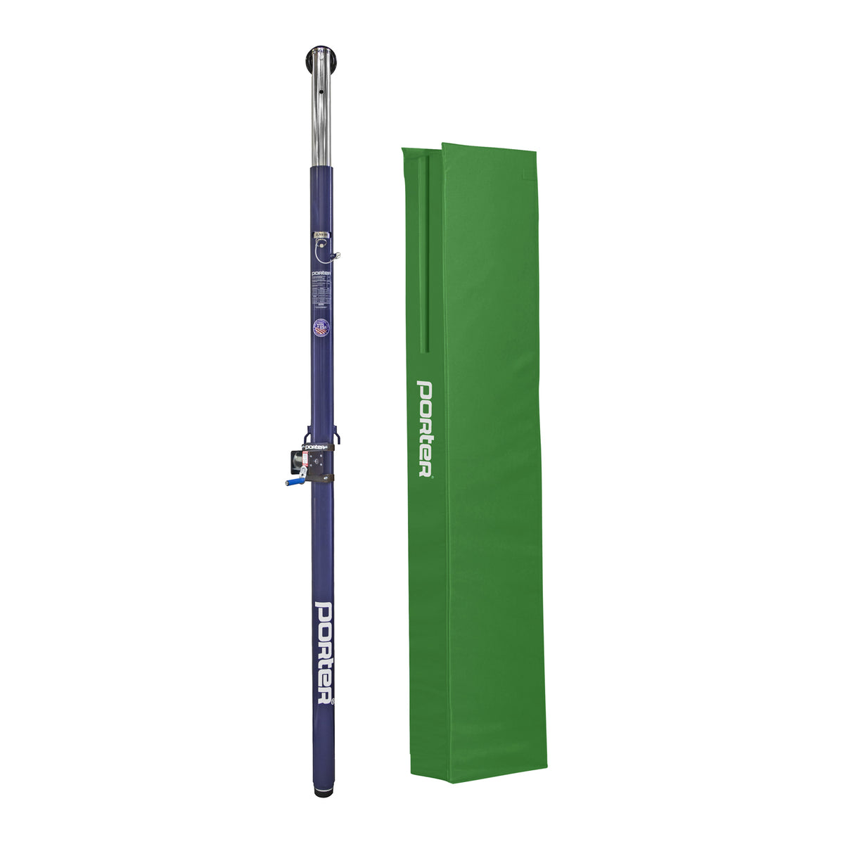 Porter Athletic Powr Steel Vb Center Standard With Pad Kelly Green, No Graphics