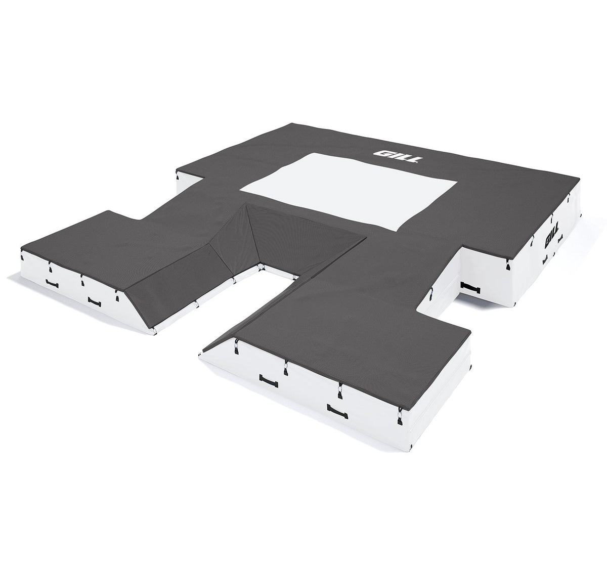 Gill Athletics S4 Pole Vault Value Pack (21'6" X 24' X 28") Black, White