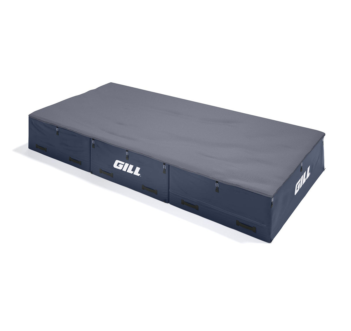 Gill Athletics S1 High Jump Landing System (16'6" X 8' X 26") Navy Blue, Navy Blue
