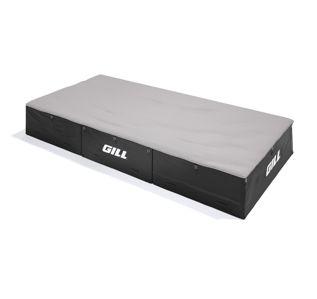 Gill Athletics S1 High Jump Landing System (16'6" X 8' X 26") Gray, Black