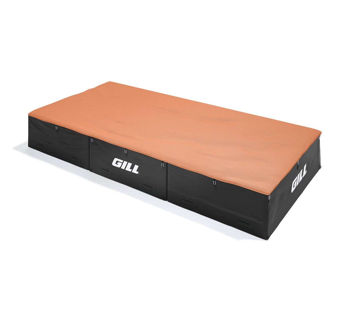 Gill Athletics S1 High Jump Landing System (16'6" X 8' X 26") Orange, Black