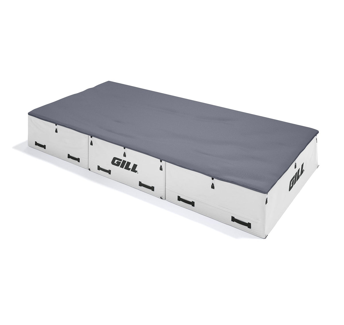 Gill Athletics S1 High Jump Landing System (16'6" X 8' X 26") Navy Blue, White