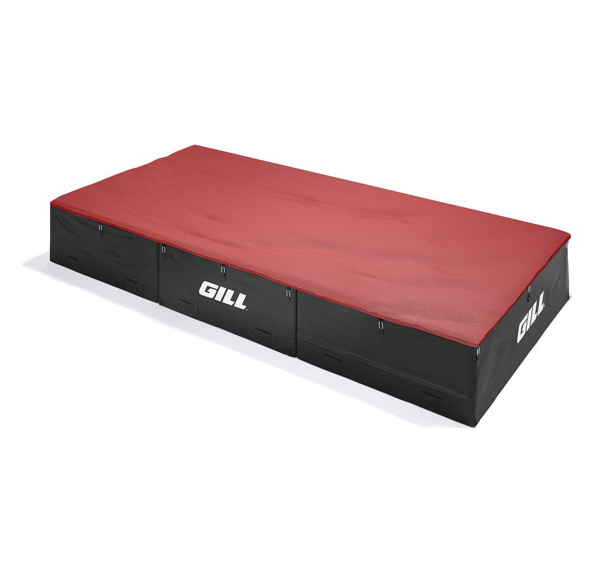 Gill Athletics S1 High Jump Landing System (16'6" X 8' X 26") Red, Black