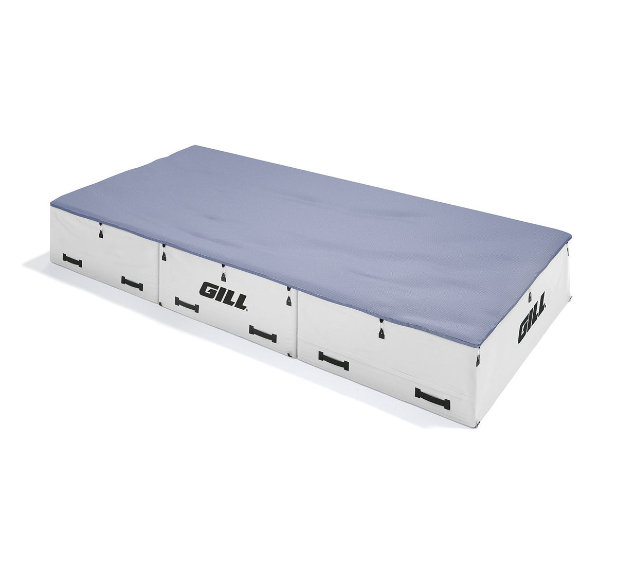 Gill Athletics S1 High Jump Landing System (16'6" X 8' X 26") Royal Blue, White