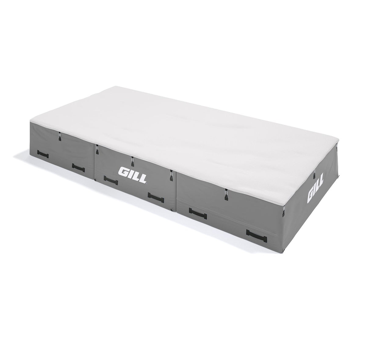 Gill Athletics S1 High Jump Landing System (16'6" X 8' X 26") White, Gray