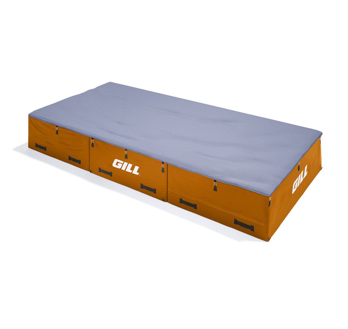 Gill Athletics S1 High Jump Landing System (16'6" X 8' X 26") Royal Blue, Orange
