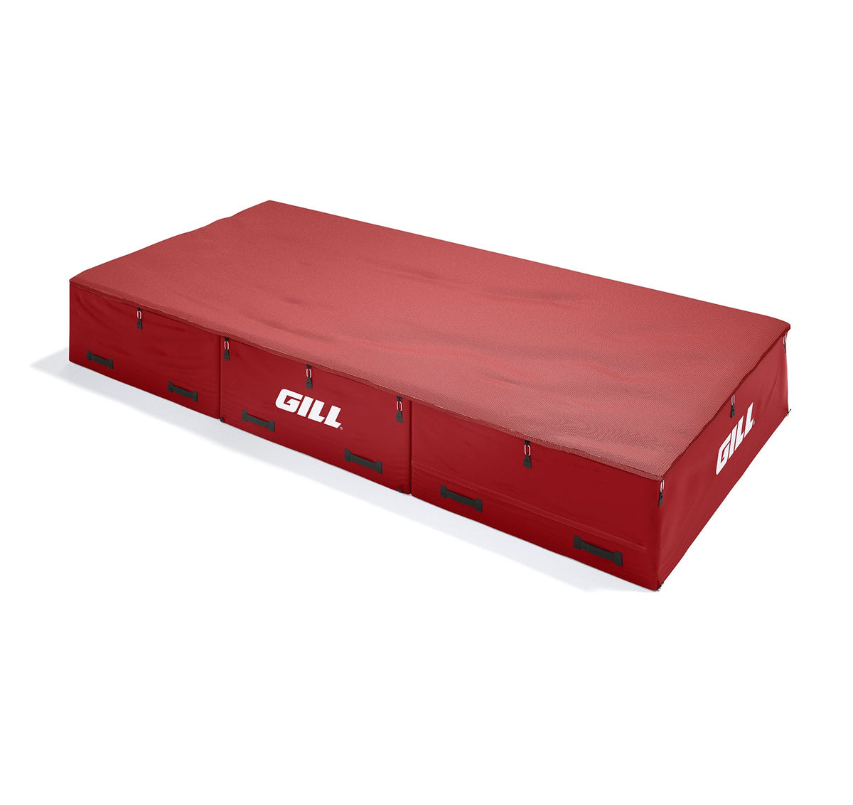 Gill Athletics S1 High Jump Landing System (16'6" X 8' X 26") Red, Red