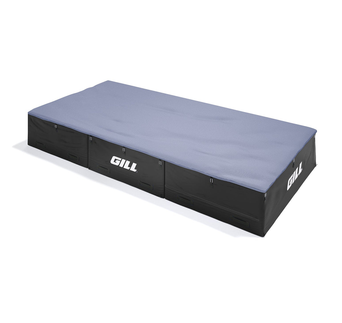 Gill Athletics S1 High Jump Landing System (16'6" X 8' X 26") Royal Blue, Black