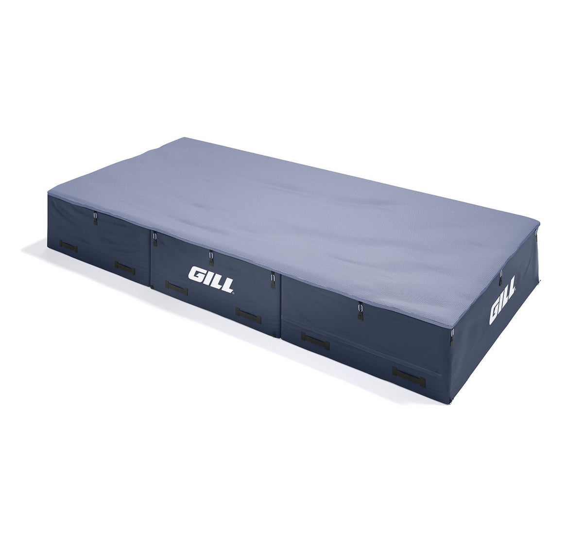 Gill Athletics S1 High Jump Landing System (16'6" X 8' X 26") Royal Blue, Navy Blue
