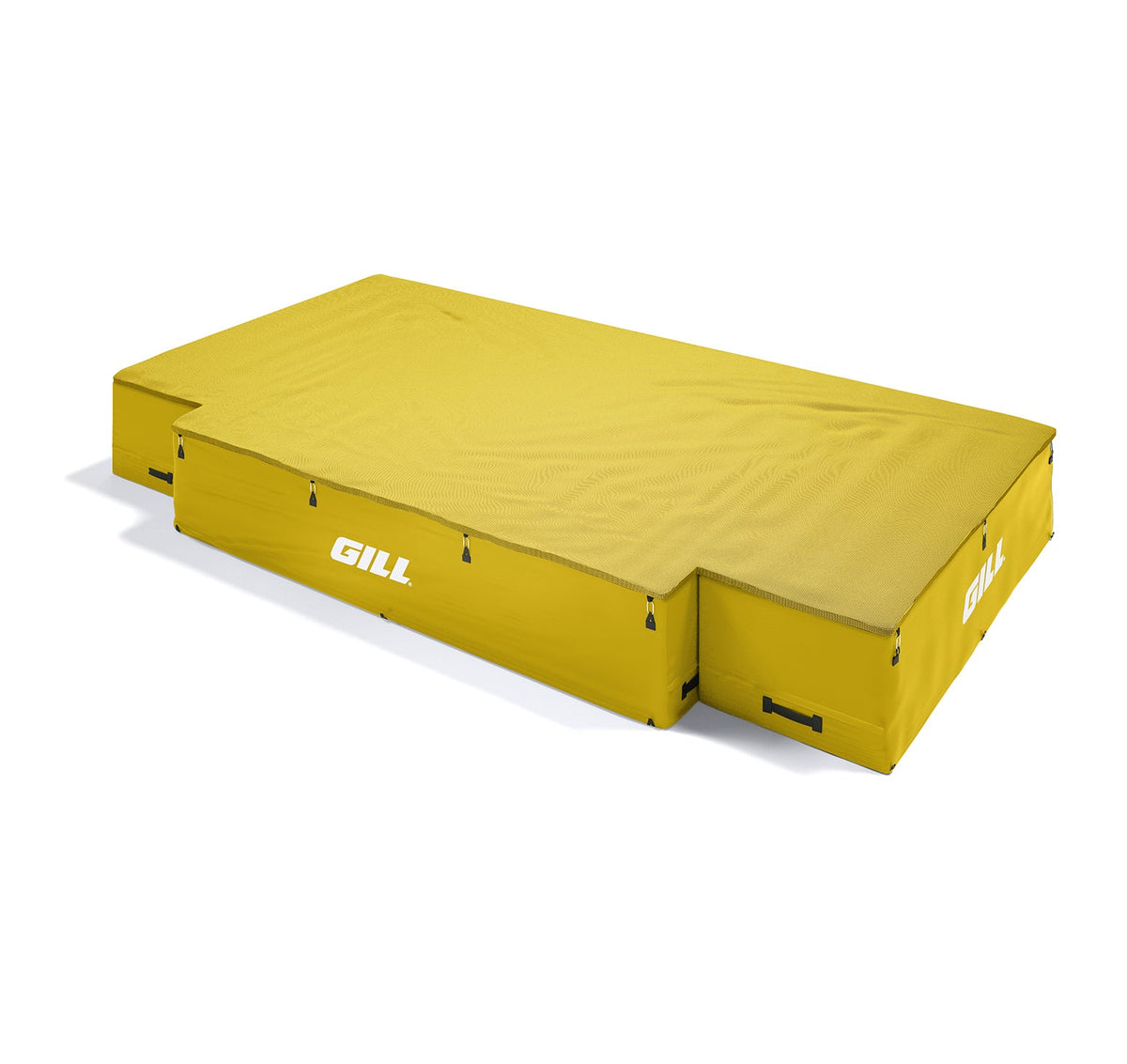 Gill Athletics G1 High Jump Landing System (18' X 10' X 26") Yellow Gold, Yellow Gold