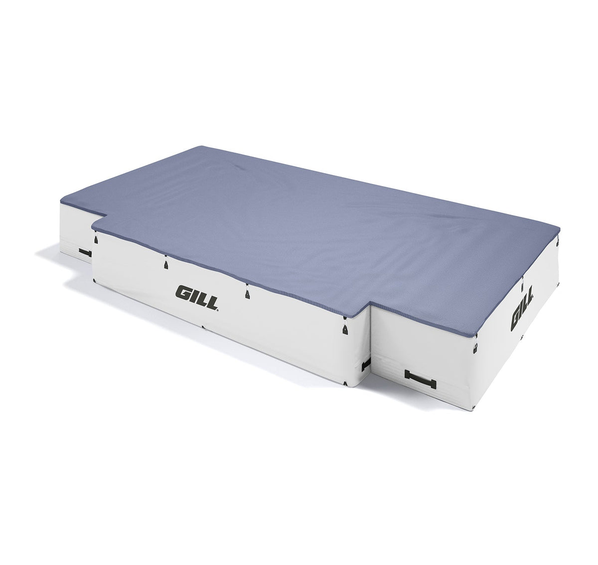 Gill Athletics G1 High Jump Landing System (18' X 10' X 26") Royal Blue, White