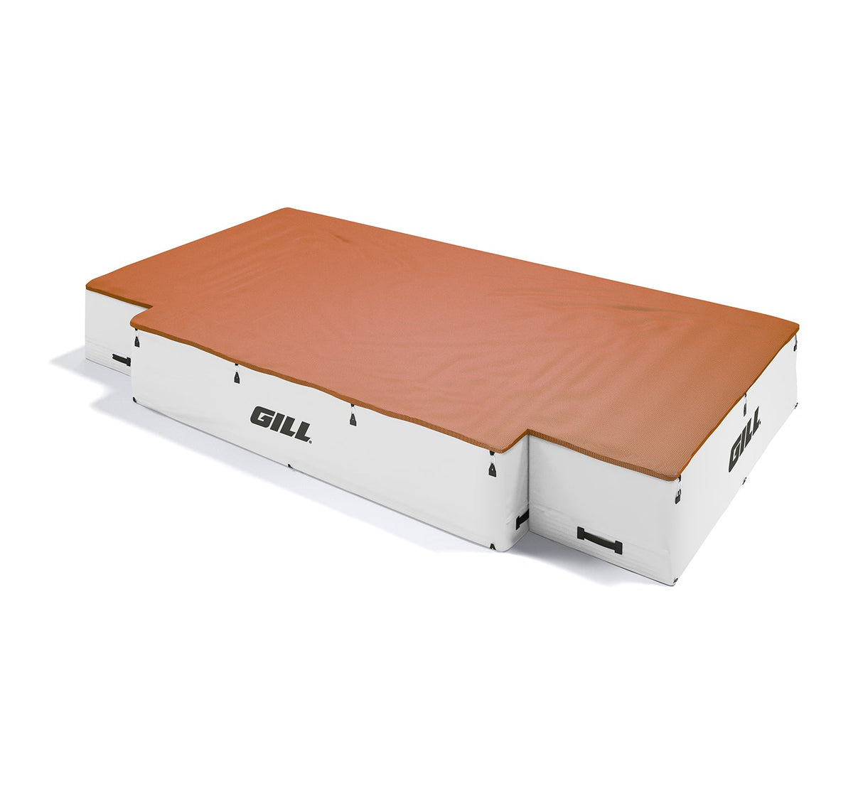 Gill Athletics G1 High Jump Landing System (18' X 10' X 26") Orange, White