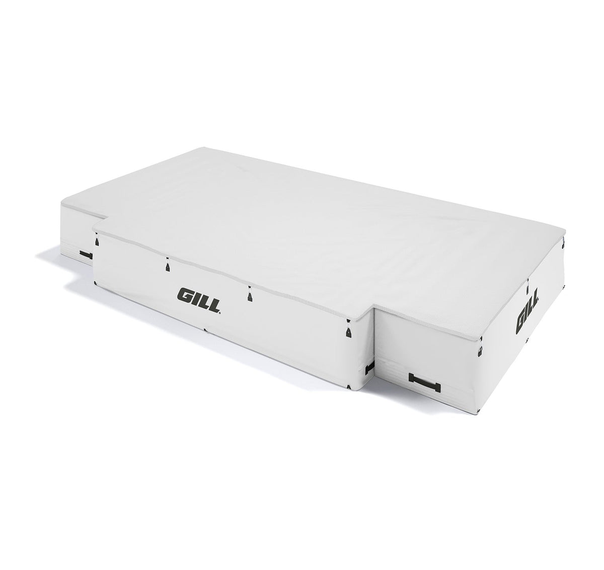 Gill Athletics G1 High Jump Landing System (18' X 10' X 26") White, White