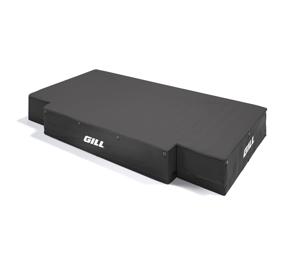 Gill Athletics G1 High Jump Landing System (18' X 10' X 26") Black, Black