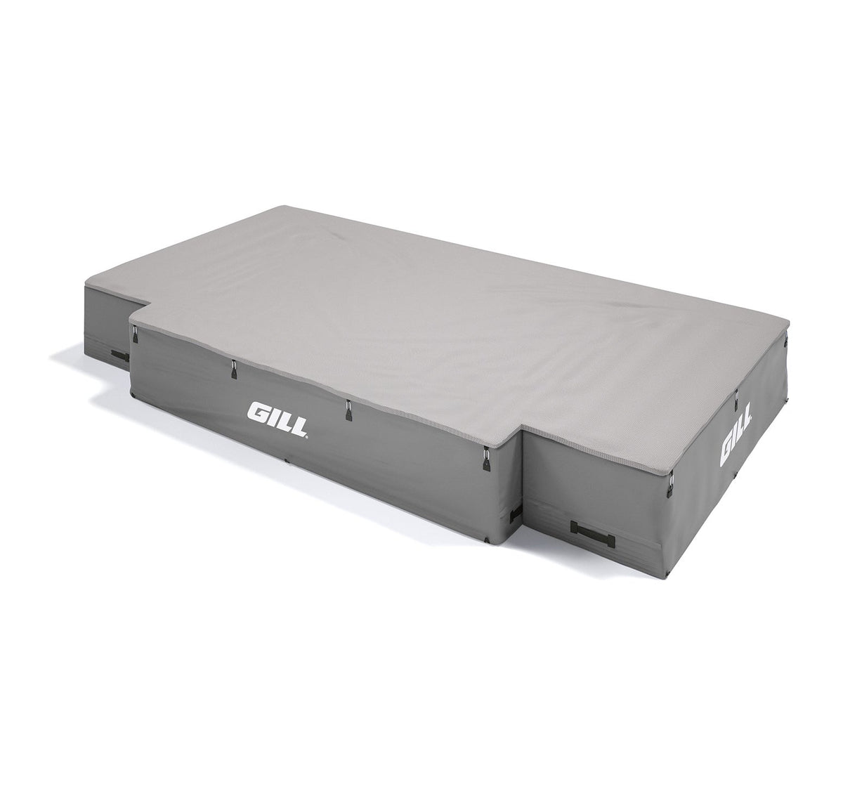Gill Athletics G1 High Jump Landing System (18' X 10' X 26") Gray, Gray