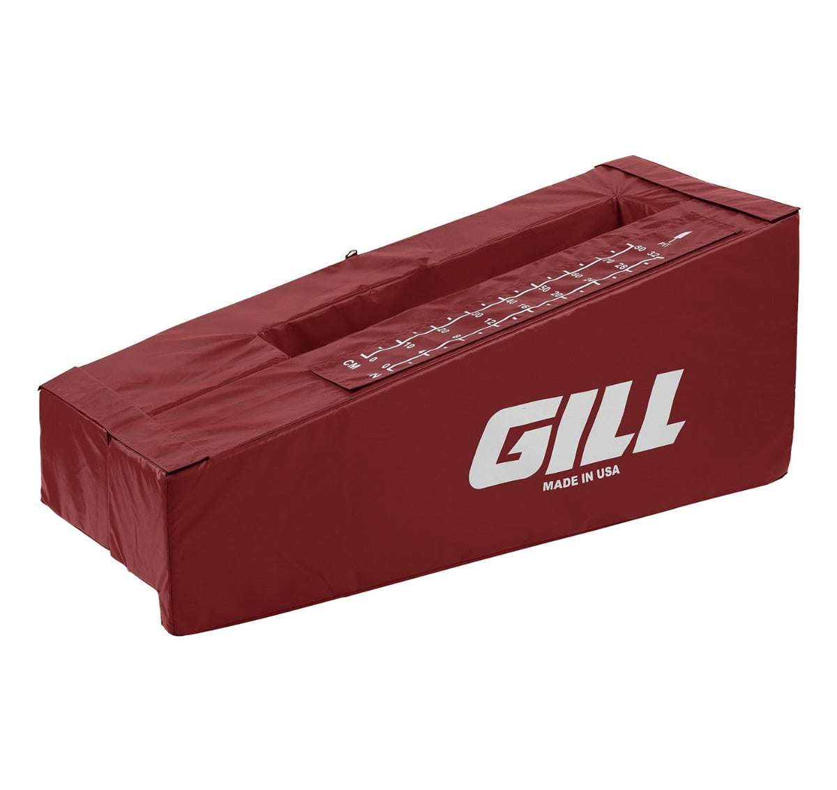 Gill Athletics Sloped Pole Vault Standard Base Pads Maroon