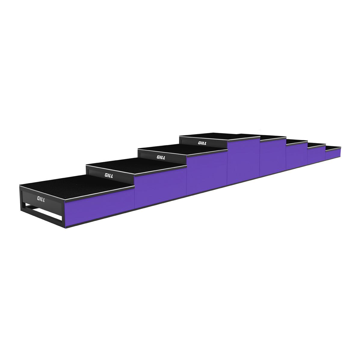 Gill Athletics Victory Podium; Set Of 8 Purple