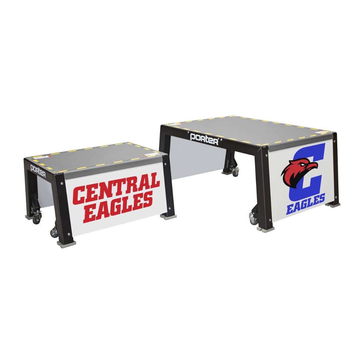 Porter Athletic Volleyball Coaches Stand Available in two sizes