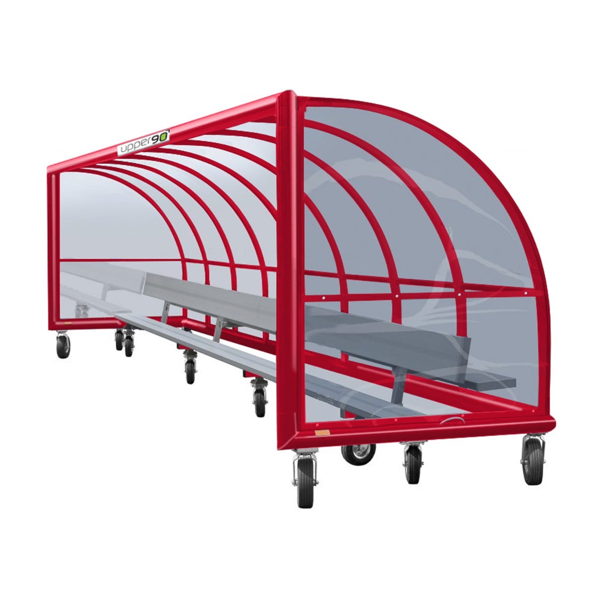 Gill Athletics Elite Custom Shelter 24', Red, No Graphics
