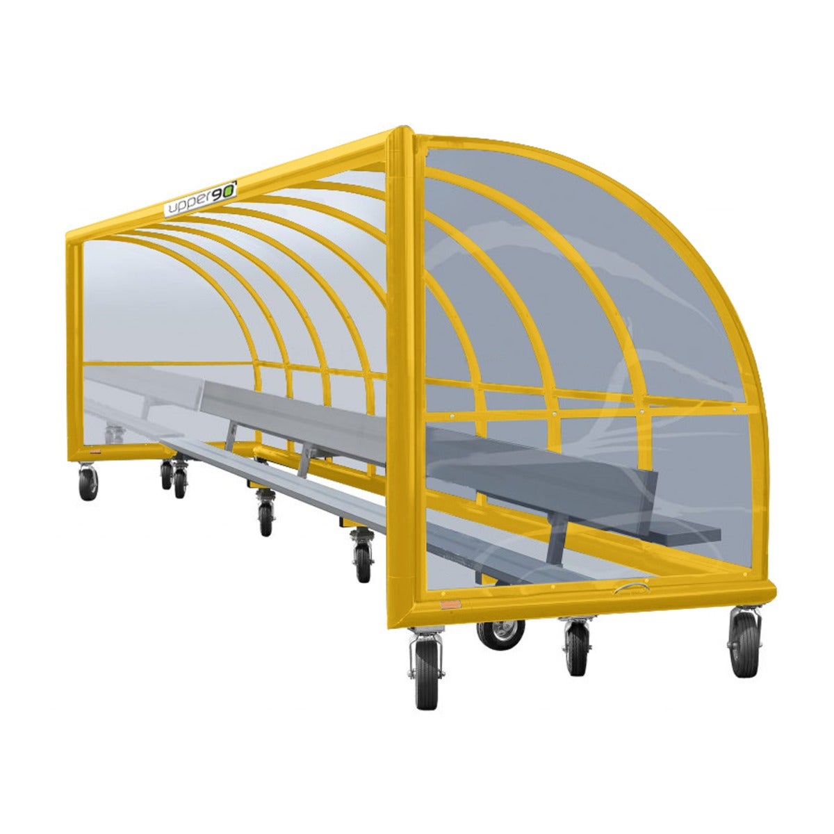 Gill Athletics Elite Custom Shelter 24', Old Gold, No Graphics