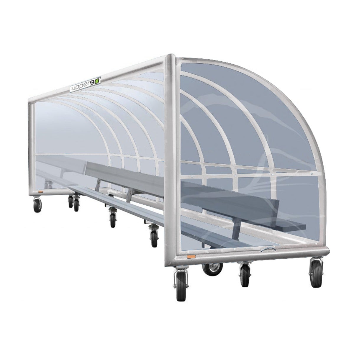 Gill Athletics Elite Custom Shelter 24', Silver, No Graphics