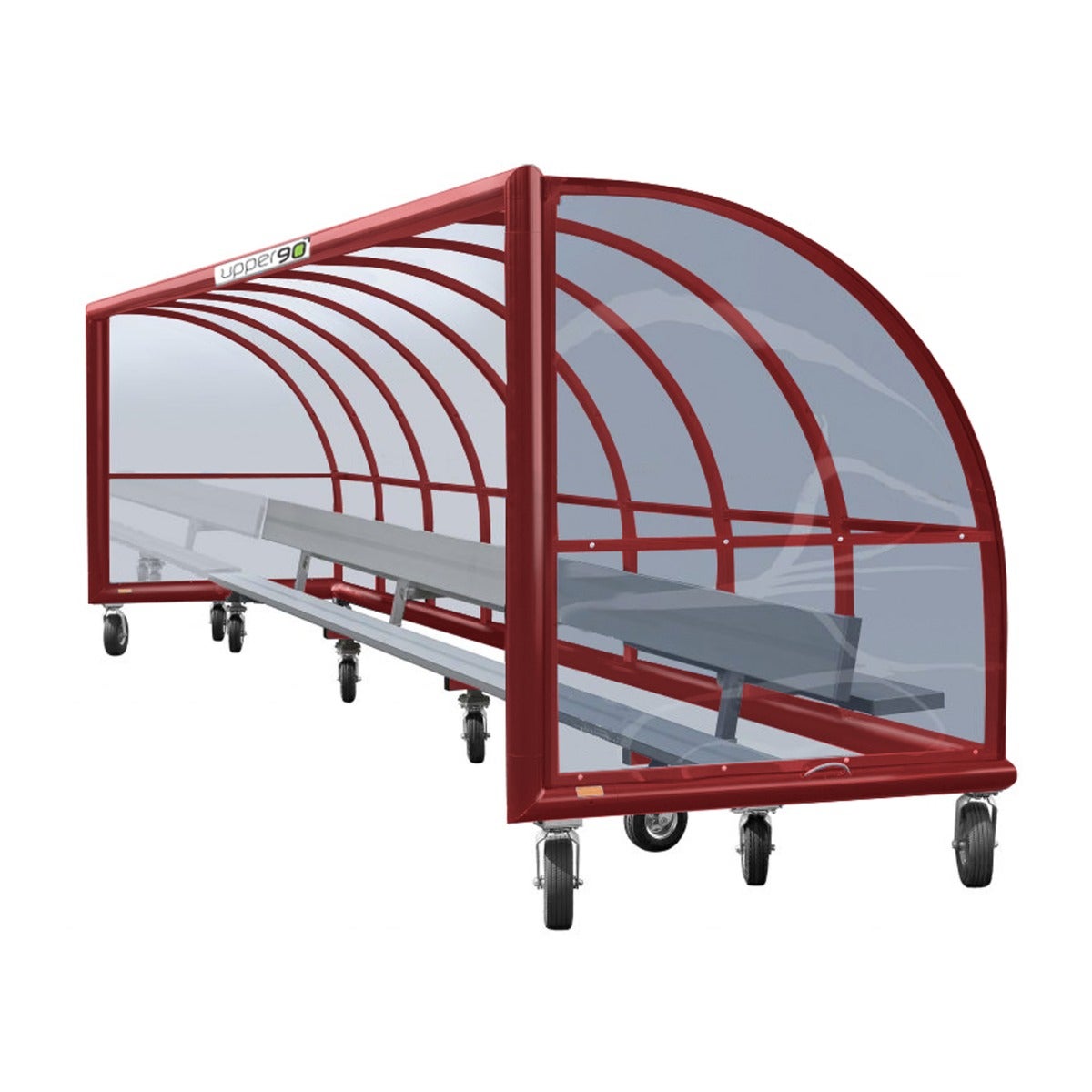 Gill Athletics Elite Custom Shelter 24', Maroon, No Graphics