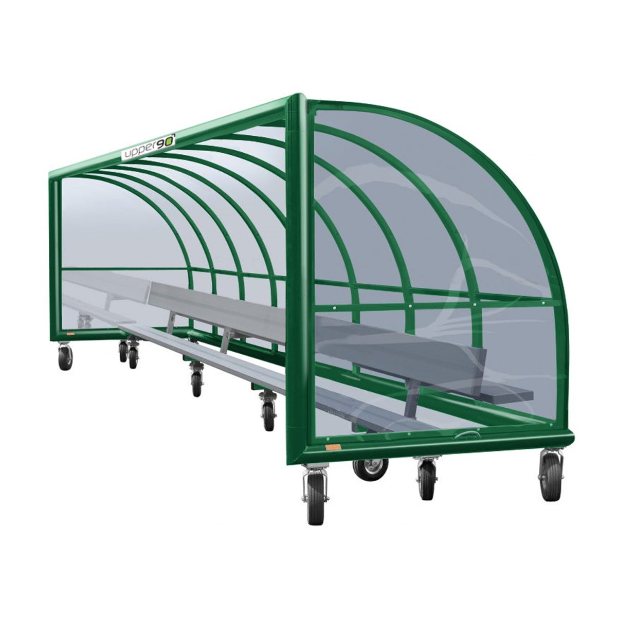 Gill Athletics Elite Custom Shelter 24', Dark Green, No Graphics