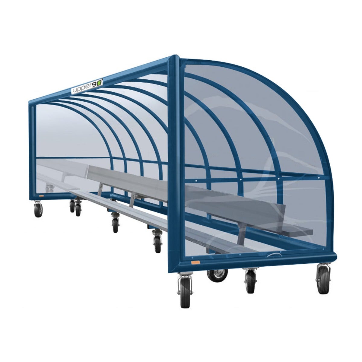 Gill Athletics Elite Custom Shelter 24', Navy Blue, No Graphics