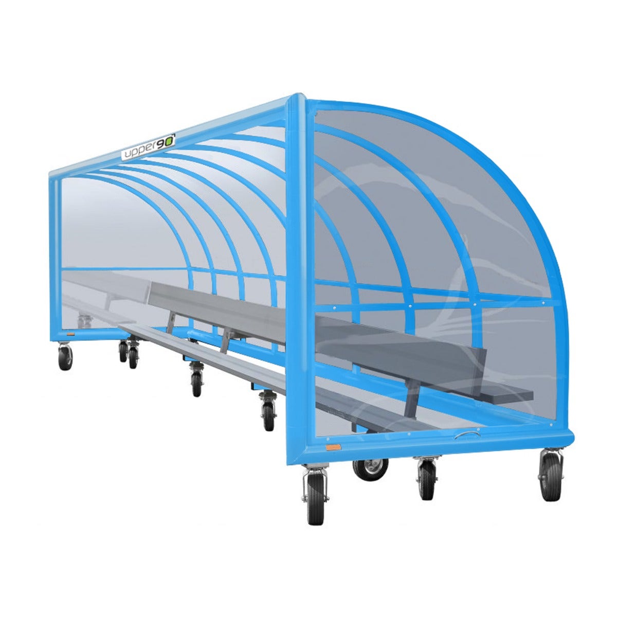 Gill Athletics Elite Custom Shelter 24', Light Blue, No Graphics