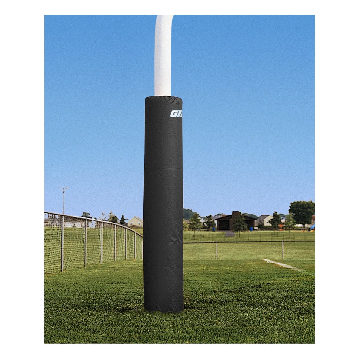 Gill Athletics 6' Tall Post Pads 4.5" - 5.56" diameter, Black, No Graphics