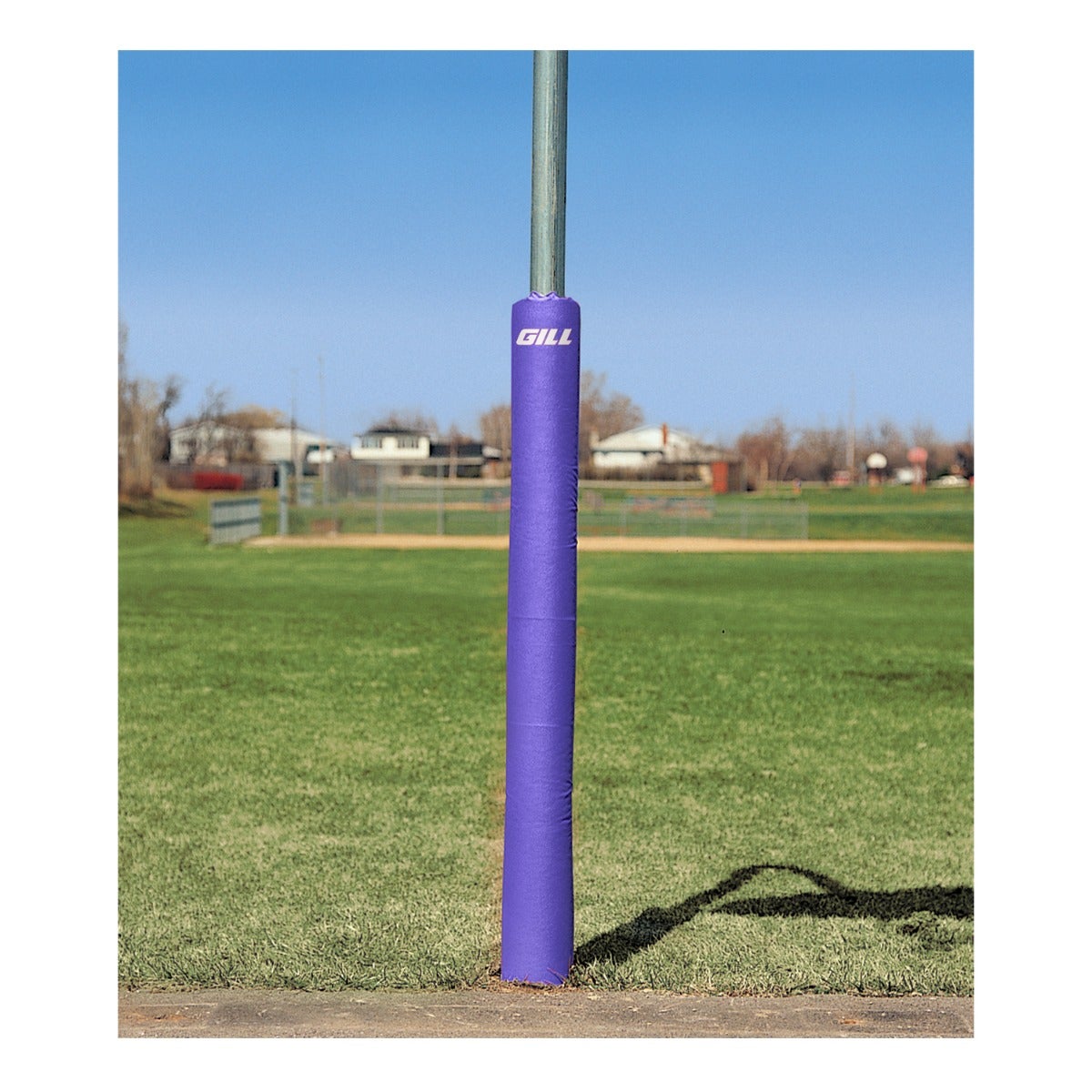 Gill Athletics 6' Tall Post Pads 3.5" - 4.5" diameter, Purple, No Graphics