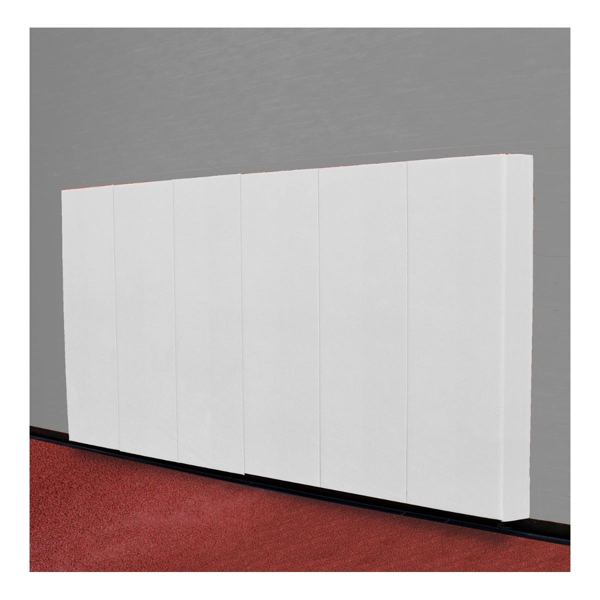 Gill Athletics Sprint Crash Padding 24" x 70" x 6", White, Graphics