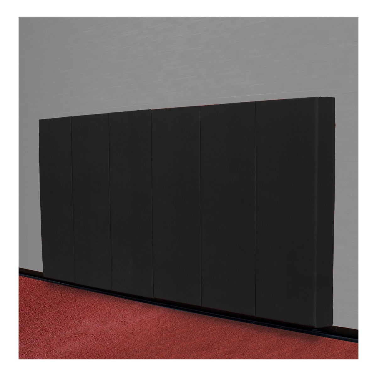 Gill Athletics Sprint Crash Padding 24" x 96" x 6", Black, No Graphics