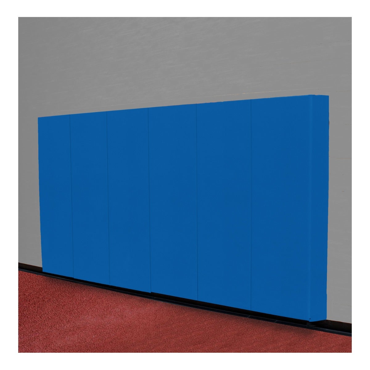 Gill Athletics Sprint Crash Padding 24" x 96" x 6", Royal Blue, No Graphics