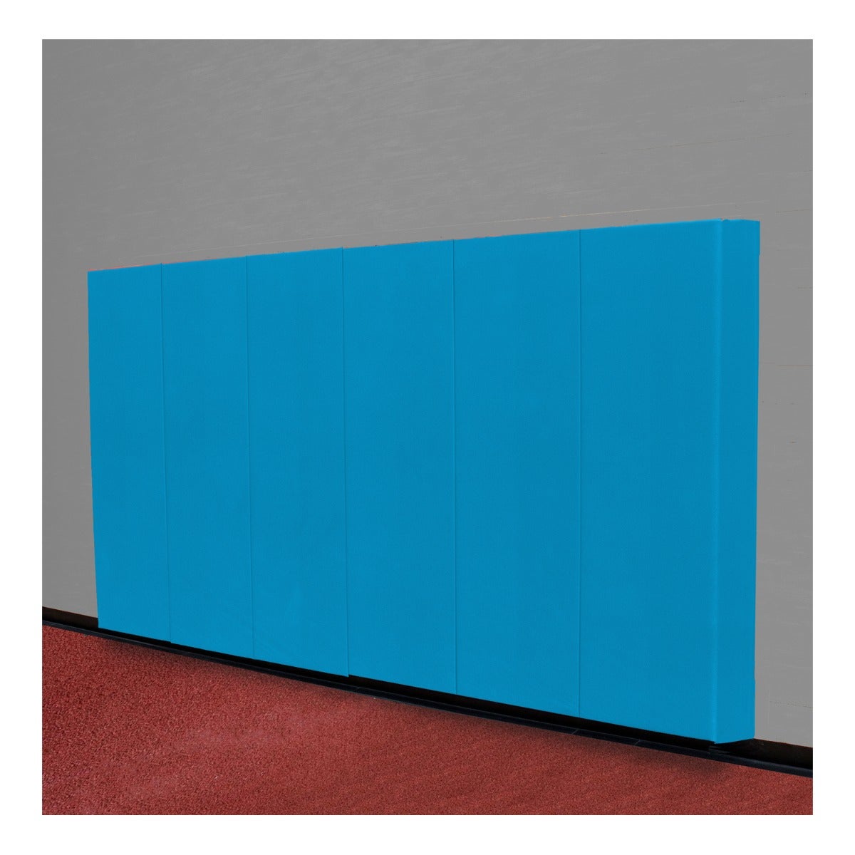 Gill Athletics Sprint Crash Padding 24" x 70" x 6", Light Blue, No Graphics