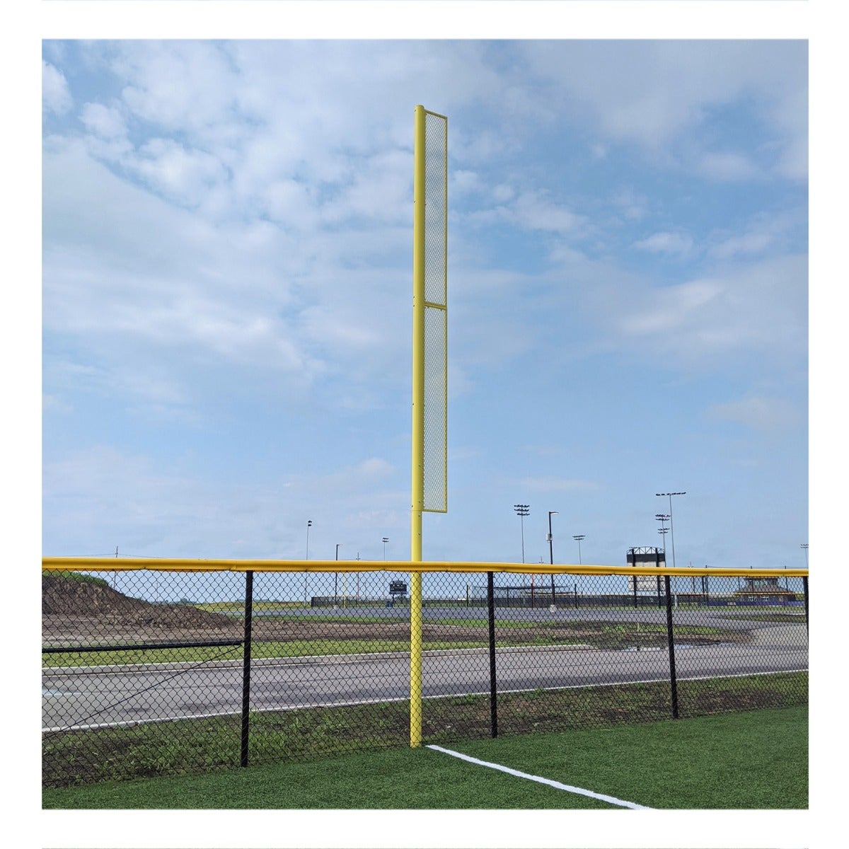 Gill Athletics Foul Poles In-Ground, 15', White