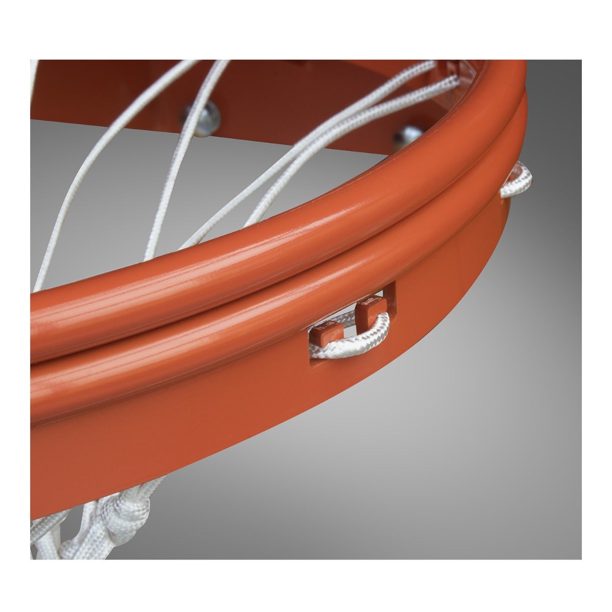 Porter Athletic Heavy-Duty Playground Goal Net suport strip is precision die cut with twelve net attachment openings