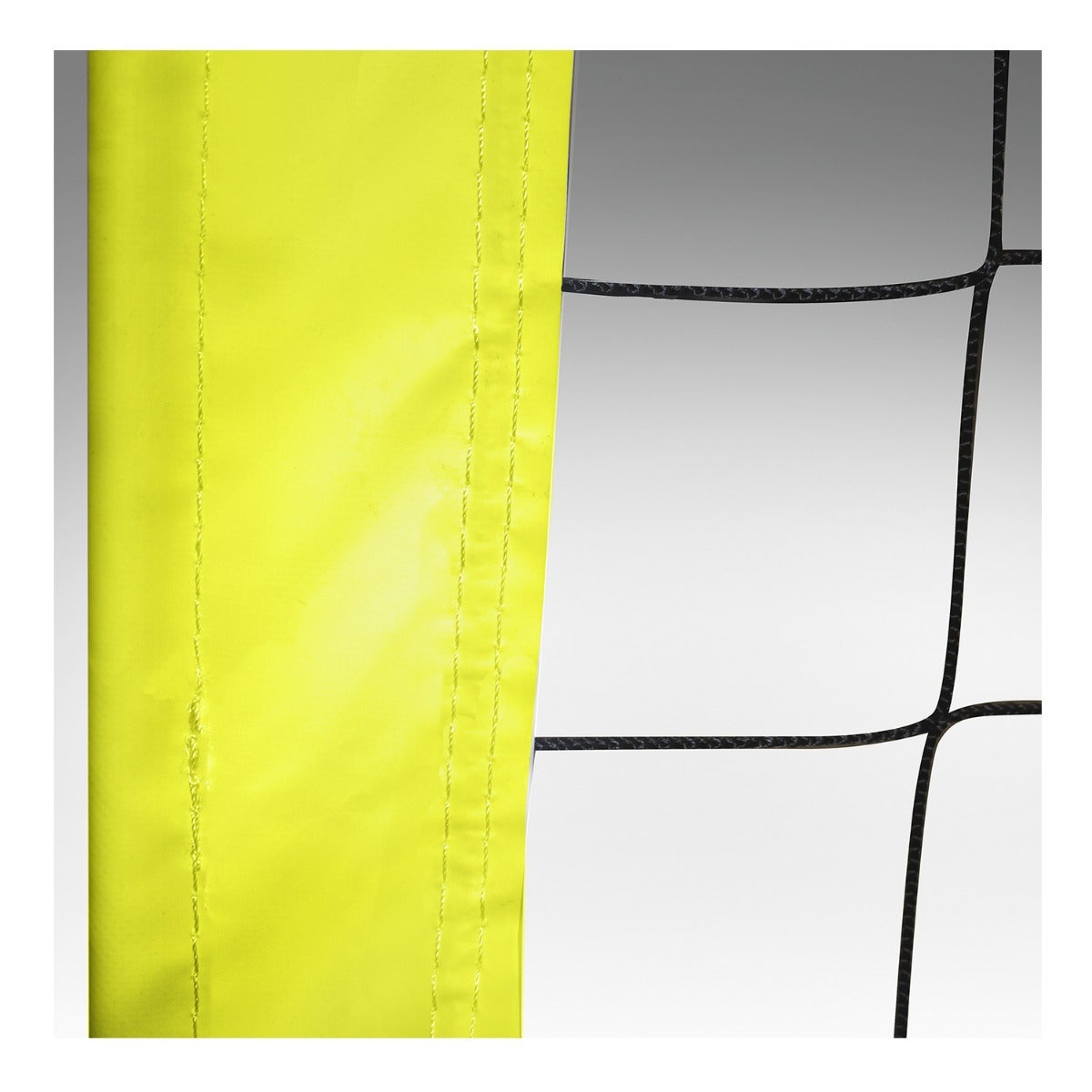 Porter Athletic Outdoor Volleyball Net Highly-visible yellow vinyl
