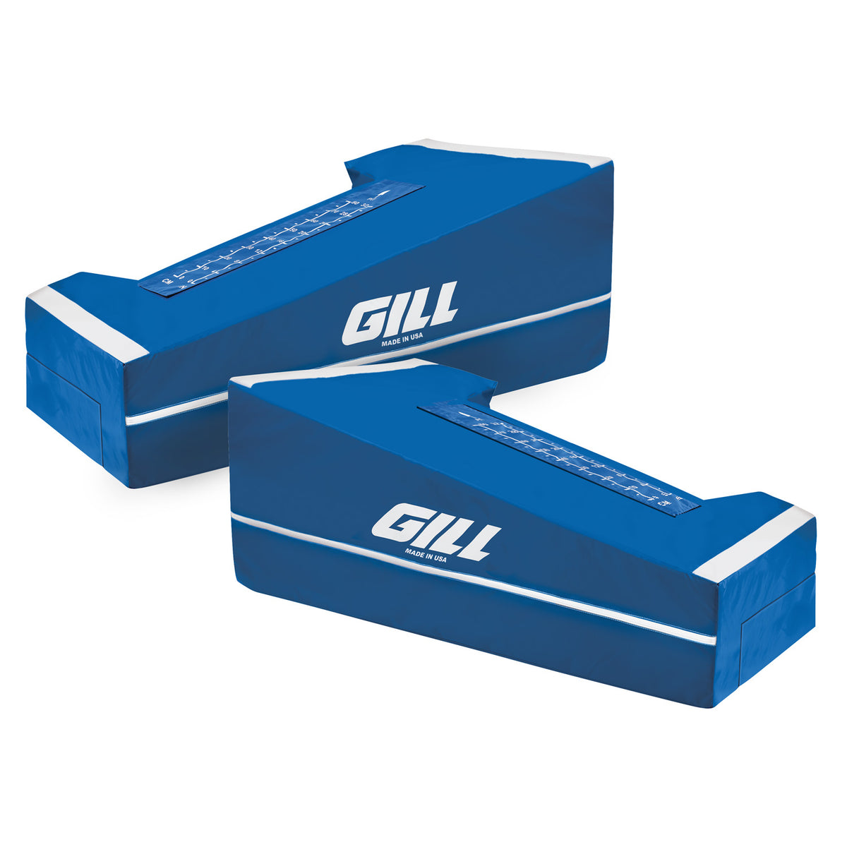 Gill Athletics Sloped Manual AGX Pole Vault Standard Base Pads - Additional Colors Light Blue