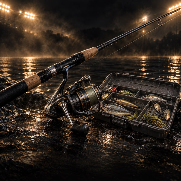 Fishing gear at Great Call Athletics