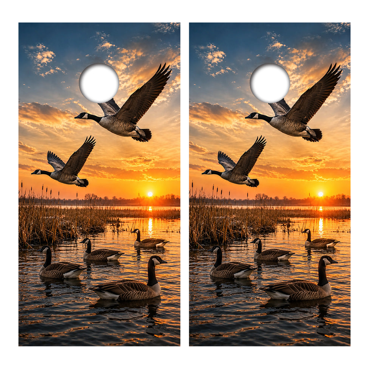 Geese Hunting Cornhole Design - Corn5056 - Great Call Athletics