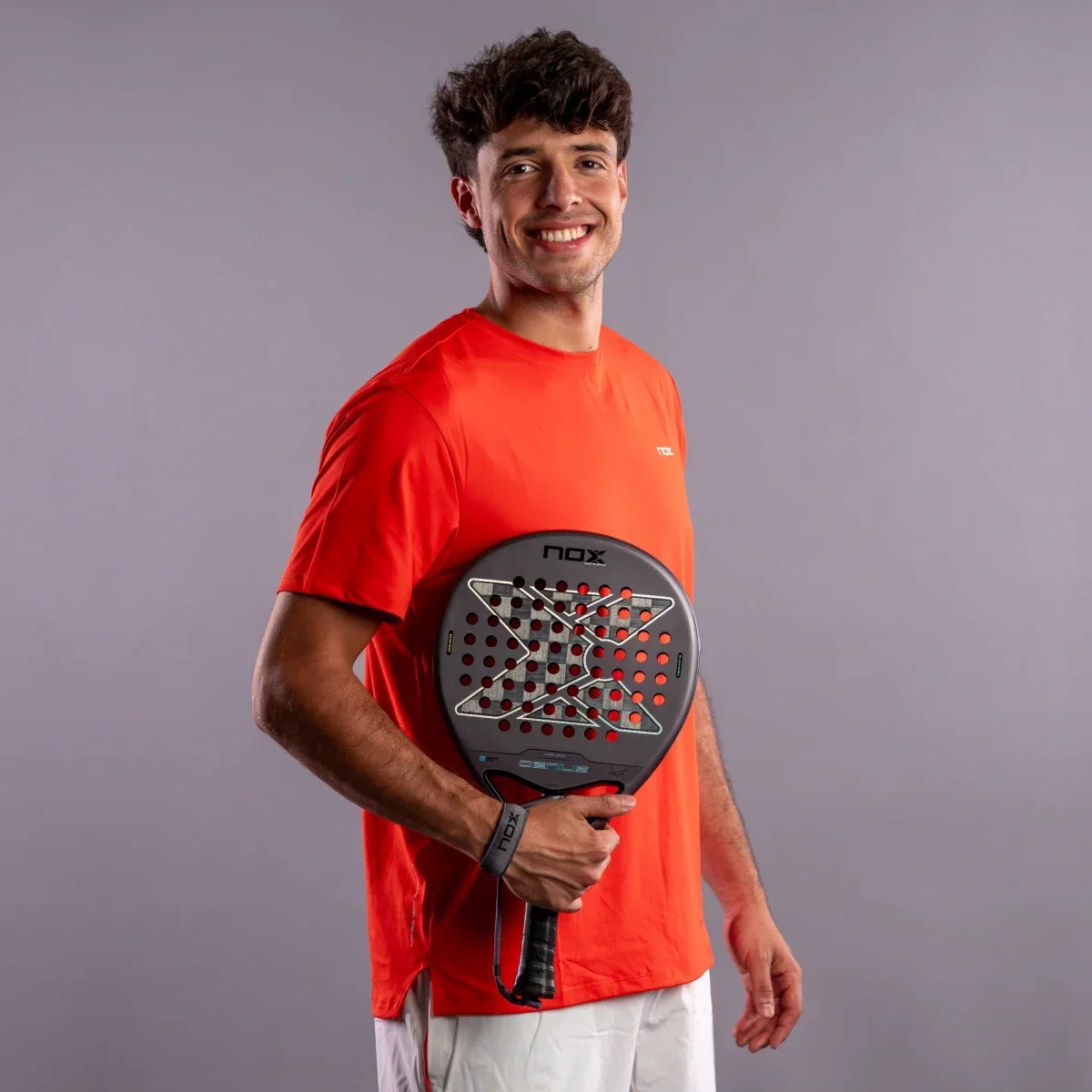 NOX AT10 Genius 18K Alum 2027 Padel Racket by Agustin Tapia - Alternate View 1