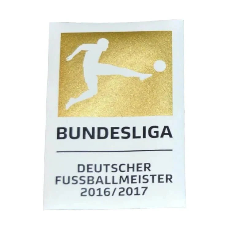German Bundesliga 2016/17 Champion Gold Patch
