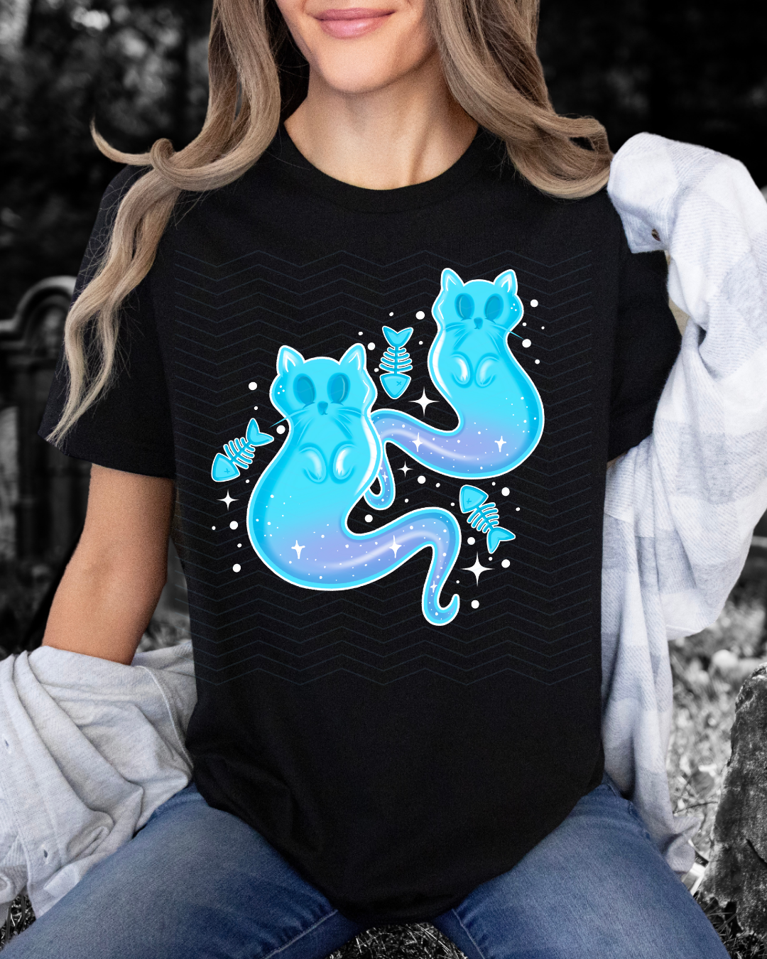 GHOST KITTY TEE