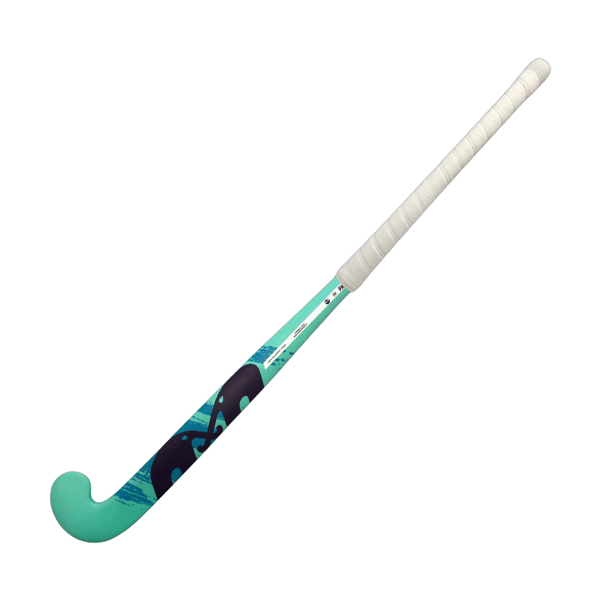 TK Maxi Wood field hockey stick with curved head design