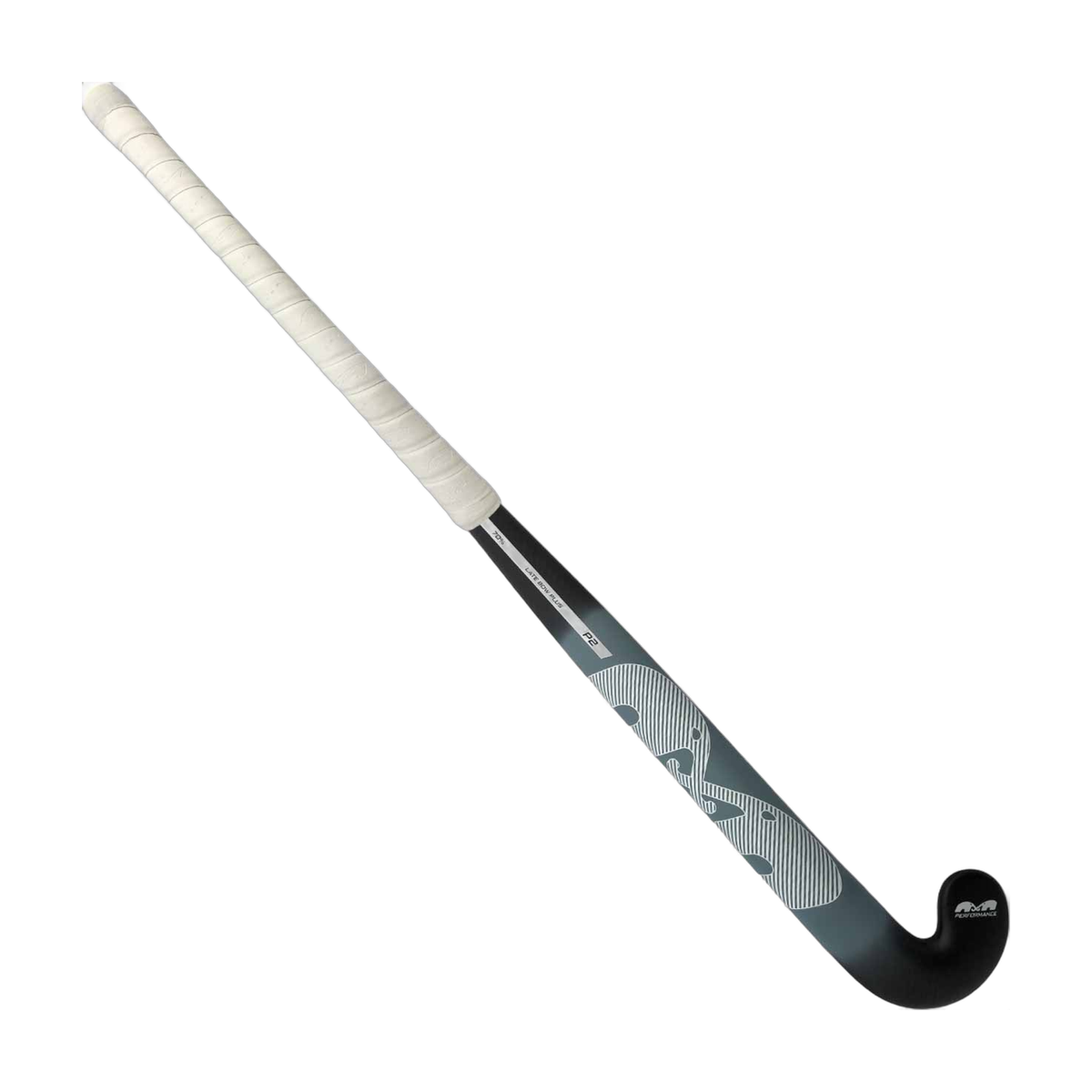 TK P2 Late Bow Plus field hockey stick with curved head design
