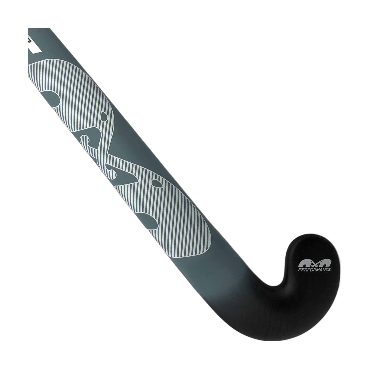 TK P2 Late Bow Plus field hockey stick with curved head design