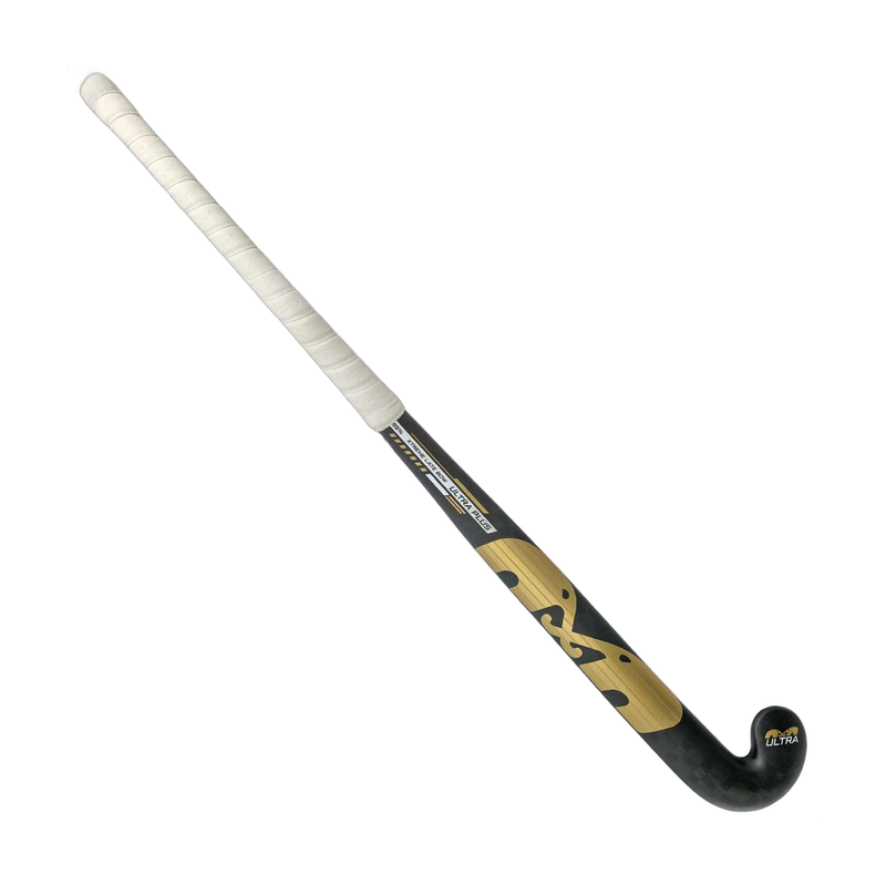 TK U1+ Extreme Late Bow field hockey stick with curved head and smooth surface